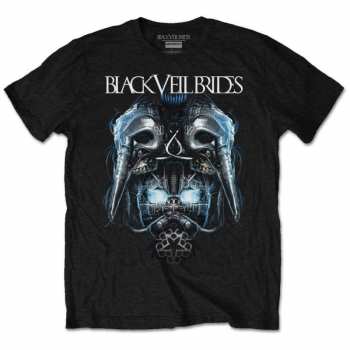 Merch Black Veil Brides: Tričko Metal Mask  L