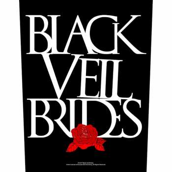 Merch Black Veil Brides: Zádová Nášivka Rose 