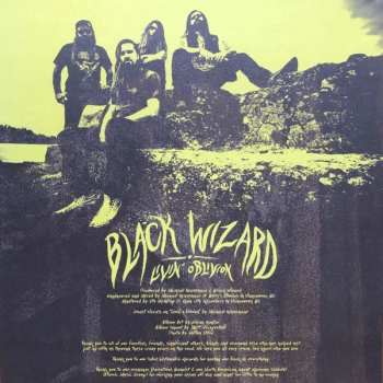 LP Black Wizard: Livin' Oblivion LTD | CLR 260484