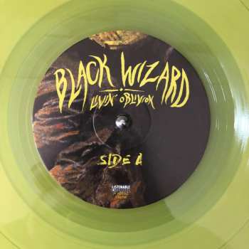 LP Black Wizard: Livin' Oblivion LTD | CLR 260484