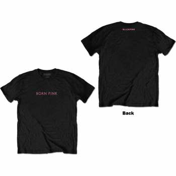Merch BLACKPINK: Blackpink Unisex T-shirt: Born Pink (back Print) (small) S
