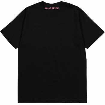 Merch BLACKPINK: Blackpink Unisex T-shirt: Pink Venom Logo (back Print) (small) S