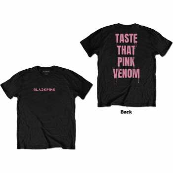 Merch BLACKPINK: Blackpink Unisex T-shirt: Taste That (back Print) (x-large) XL