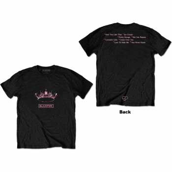 Merch BLACKPINK: Tričko The Album - Crown  XXL
