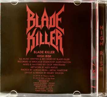 CD Blade Killer: High Risk 98370