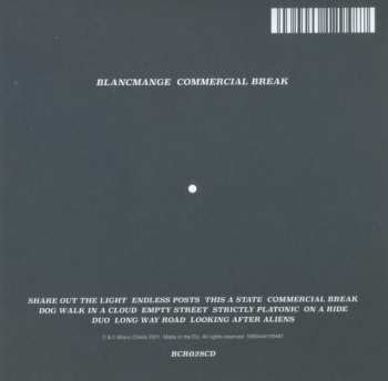 CD Blancmange: Commercial Break 148208