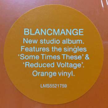 LP Blancmange: Private View LTD | CLR 464137