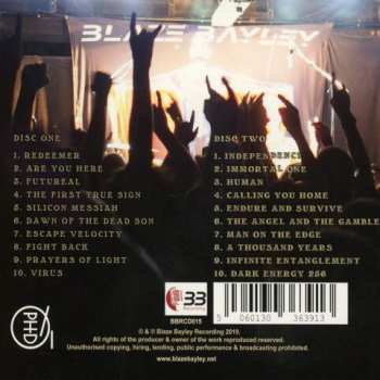 2CD Blaze Bayley: Live In France 21324