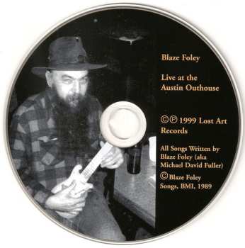 CD Blaze Foley: Live At The Austin Outhouse