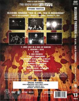 DVD Bleeding Through: This Is Live, This Is Murderous - Live At The Glasshouse 238225