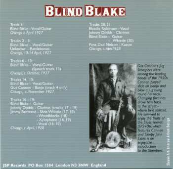 5CD/Box Set Blind Blake: All The Published Sides 467747