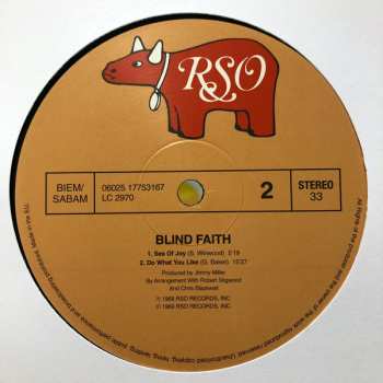 LP Blind Faith: Blind Faith 5080