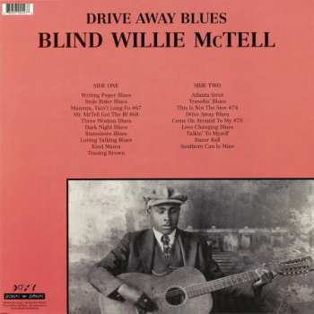 LP Blind Willie McTell: Drive Away Blues	  LTD 353550