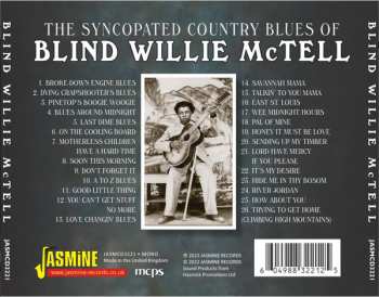 CD Blind Willie McTell: The Syncopated Country Blues Of Blind Willie McTell 372912