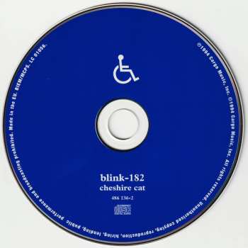 CD Blink-182: Cheshire Cat 542607