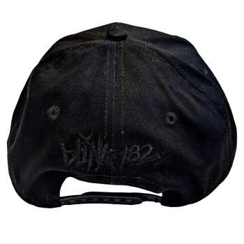 Merch Blink-182: Blink-182 Unisex Baseball Cap: Black Six Arrow Smile