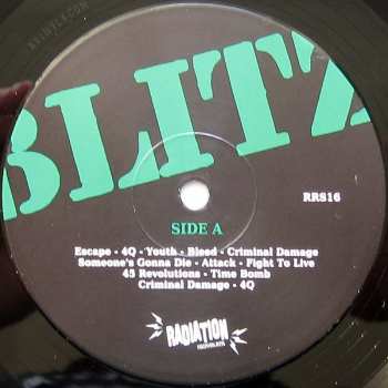 LP Blitz: Time Bomb Early Singles And Demos Collection 343280