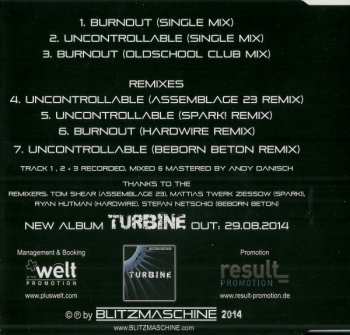 CD Blitzmaschine: Burnout / Uncontrollable 264472
