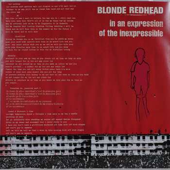 LP Blonde Redhead: In An Expression Of The Inexpressible 437167