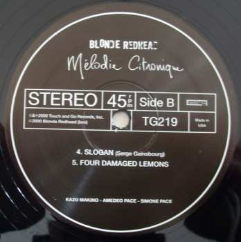 LP Blonde Redhead: Mélodie Citronique 342982