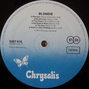LP Blondie: Blondie