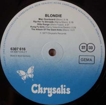 LP Blondie: Blondie