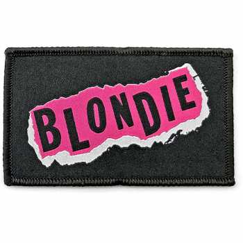 Merch Blondie: Nášivka Punk Logo Blondie