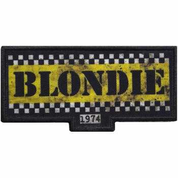 Merch Blondie: Nášivka Taxi