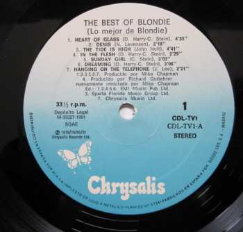 LP Blondie: The Best Of Blondie = Lo Mejor De Blondie 543118