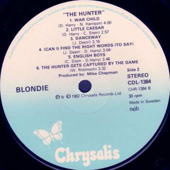 LP Blondie: The Hunter 417477