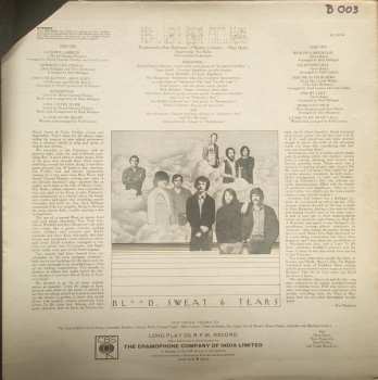 LP Blood, Sweat And Tears: B, S & T 4 191000