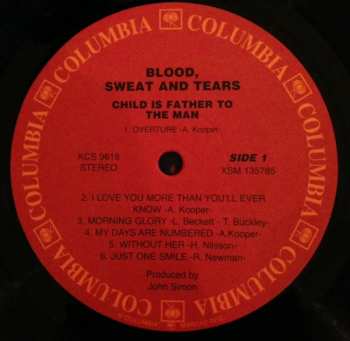LP Blood, Sweat And Tears: Child Is Father To The Man 139793