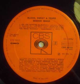 LP Blood, Sweat And Tears: Mirror Image
