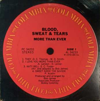 Album Blood, Sweat And Tears: More Than Ever