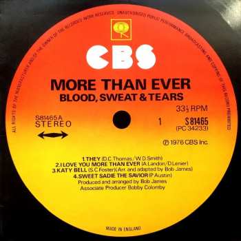 LP Blood, Sweat And Tears: More Than Ever 431220