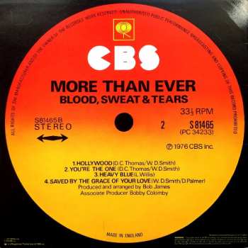 LP Blood, Sweat And Tears: More Than Ever 431220
