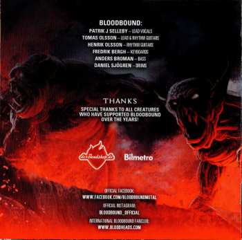 CD/DVD Bloodbound: Creatures Of The Dark Realm LTD 8160