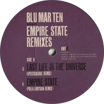 2LP Blu Mar Ten: Empire State Remixes 513584