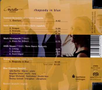 SACD Blue Chamber Quartet: Rhapsody In Blue 329581