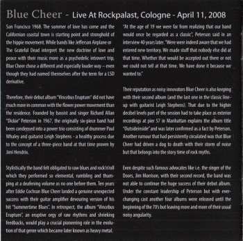 2CD/DVD Blue Cheer: Live At Rockpalast - Bonn 2008 20882