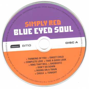 2CD Simply Red: Blue Eyed Soul DLX | LTD 5287