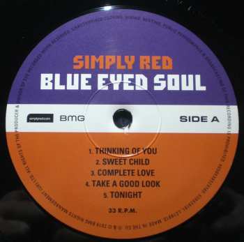 LP Simply Red: Blue Eyed Soul 5289