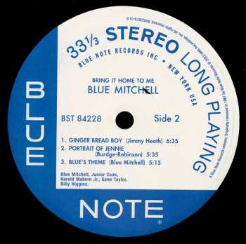 LP Blue Mitchell: Bring It Home To Me 421779
