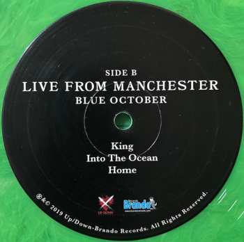 LP Blue October: Live From Manchester CLR 337150