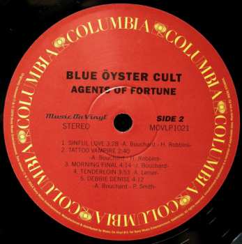 LP Blue Öyster Cult: Agents Of Fortune 1395