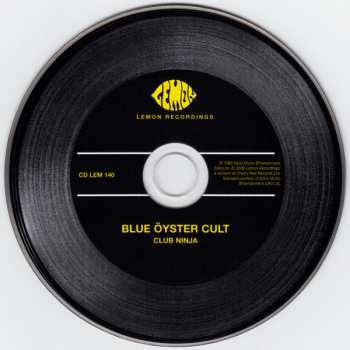 CD Blue Öyster Cult: Club Ninja LTD 7331