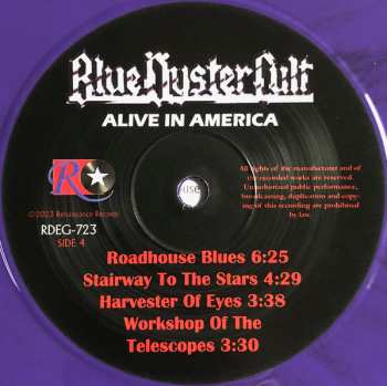 2LP Blue Öyster Cult: Alive In America CLR | LTD 468715