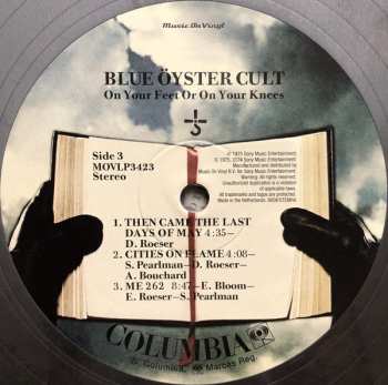 2LP Blue Öyster Cult: On Your Feet Or On Your Knees CLR | LTD | NUM 538216