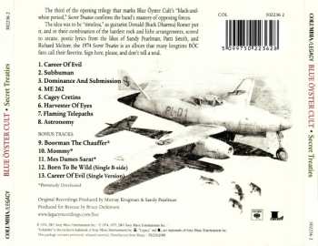 CD Blue Öyster Cult: Secret Treaties 31849
