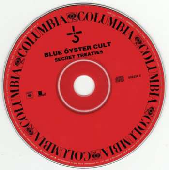 CD Blue Öyster Cult: Secret Treaties 31849